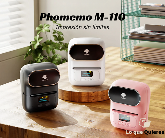 Impresión inalámbrica sin límites: Phomemo M-110.